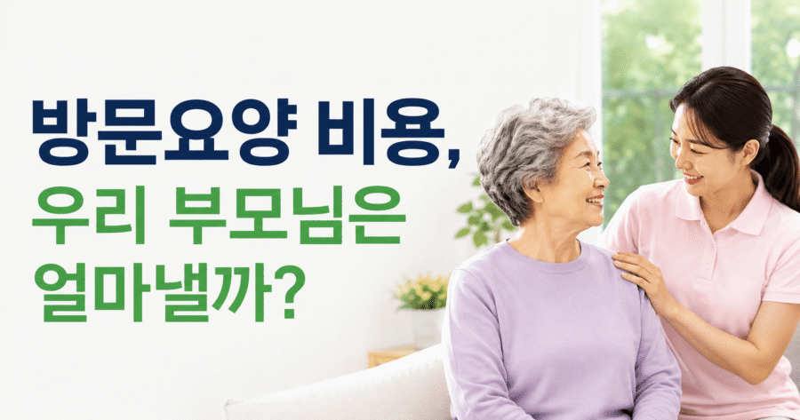 방문요양 비용