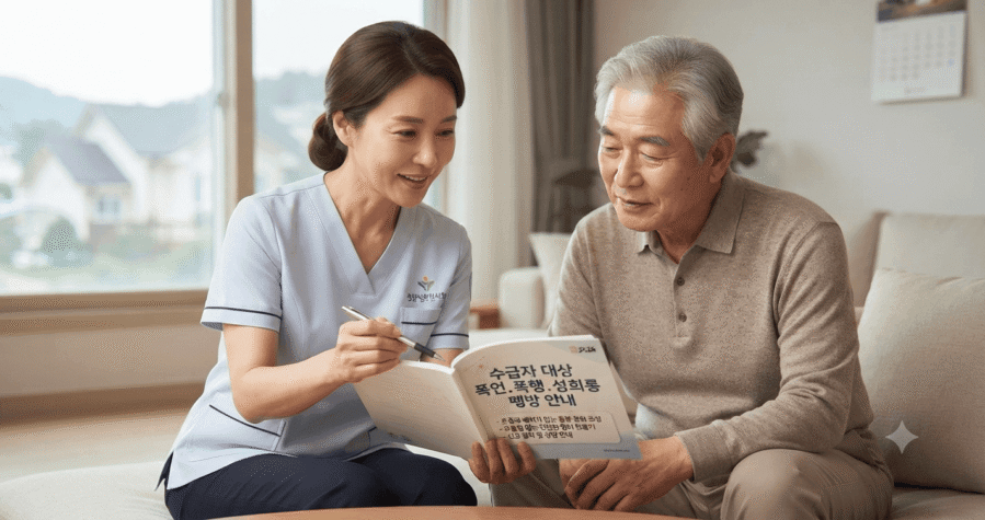 수급자에게 성폭력 교육