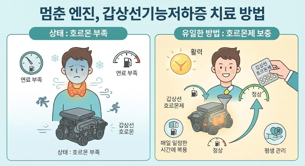 갑상선저하증 치료방법